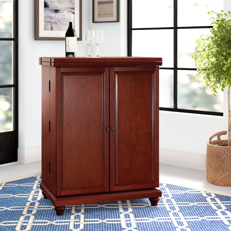 Cherry deals bar cabinet